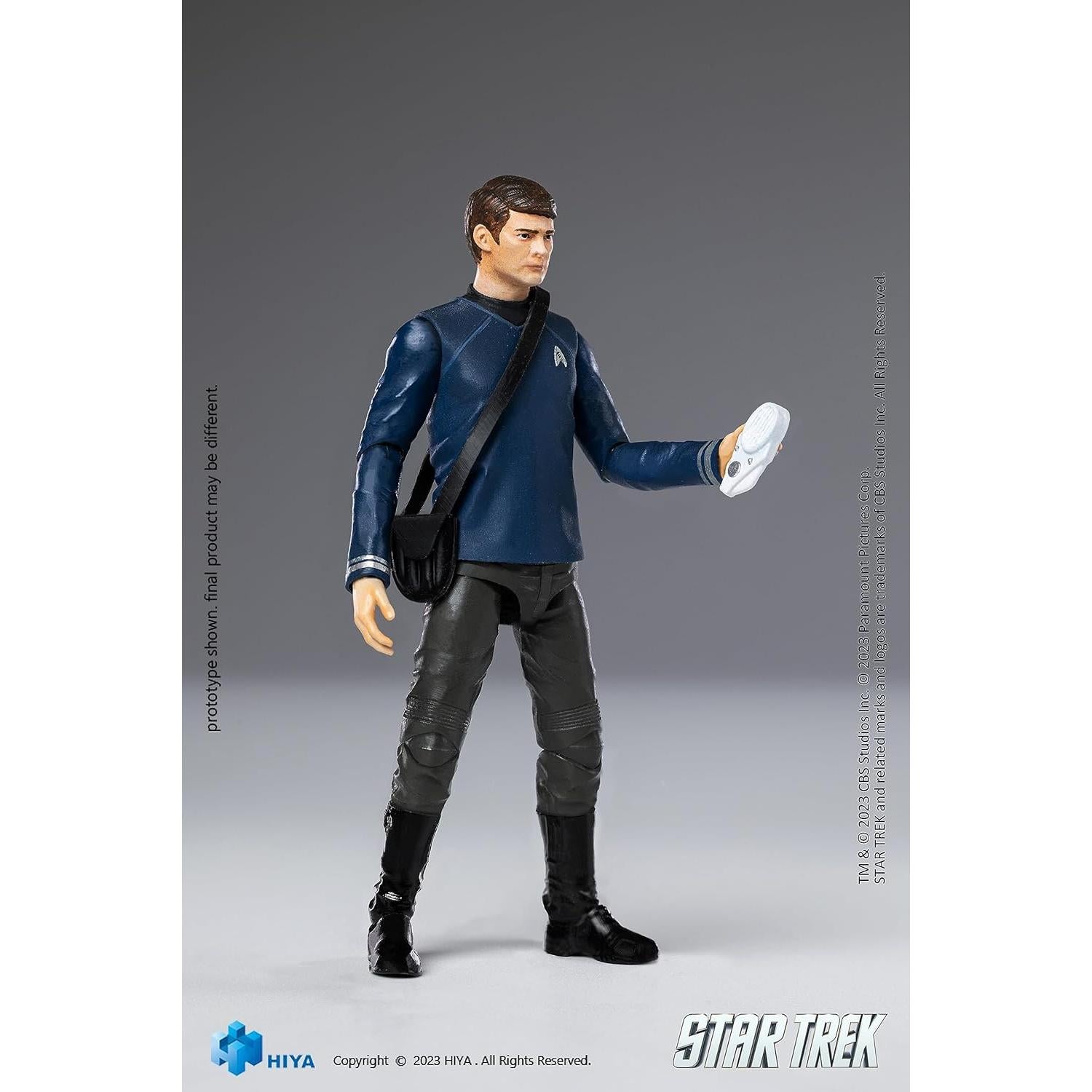 Figura de acción Dr. McCoy Hiya Toys 10.5 cm Star Trek 2009