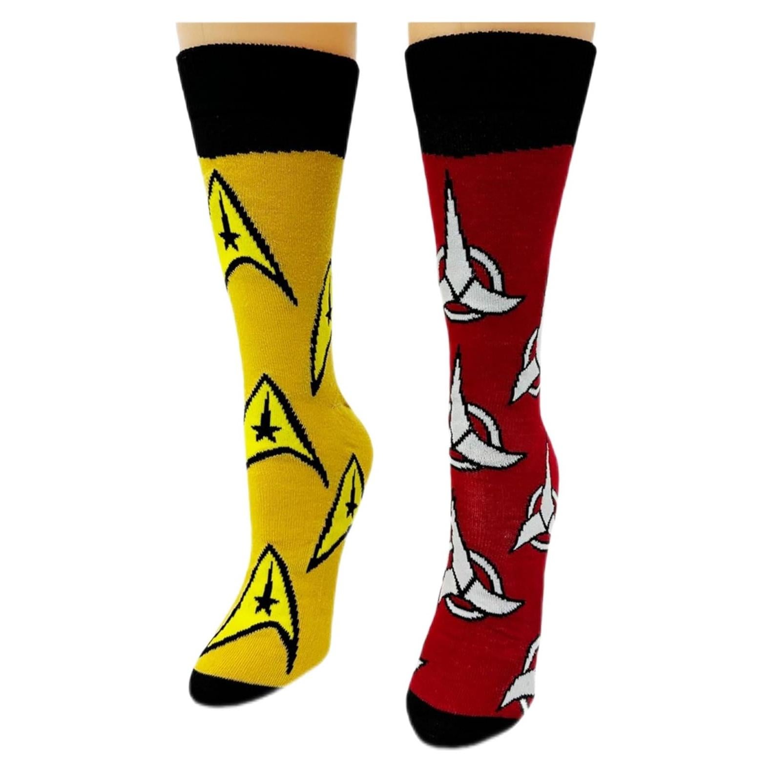 Calcetines de Vestir Star Trek Hypnotic Hats - 2 Pares Hombre