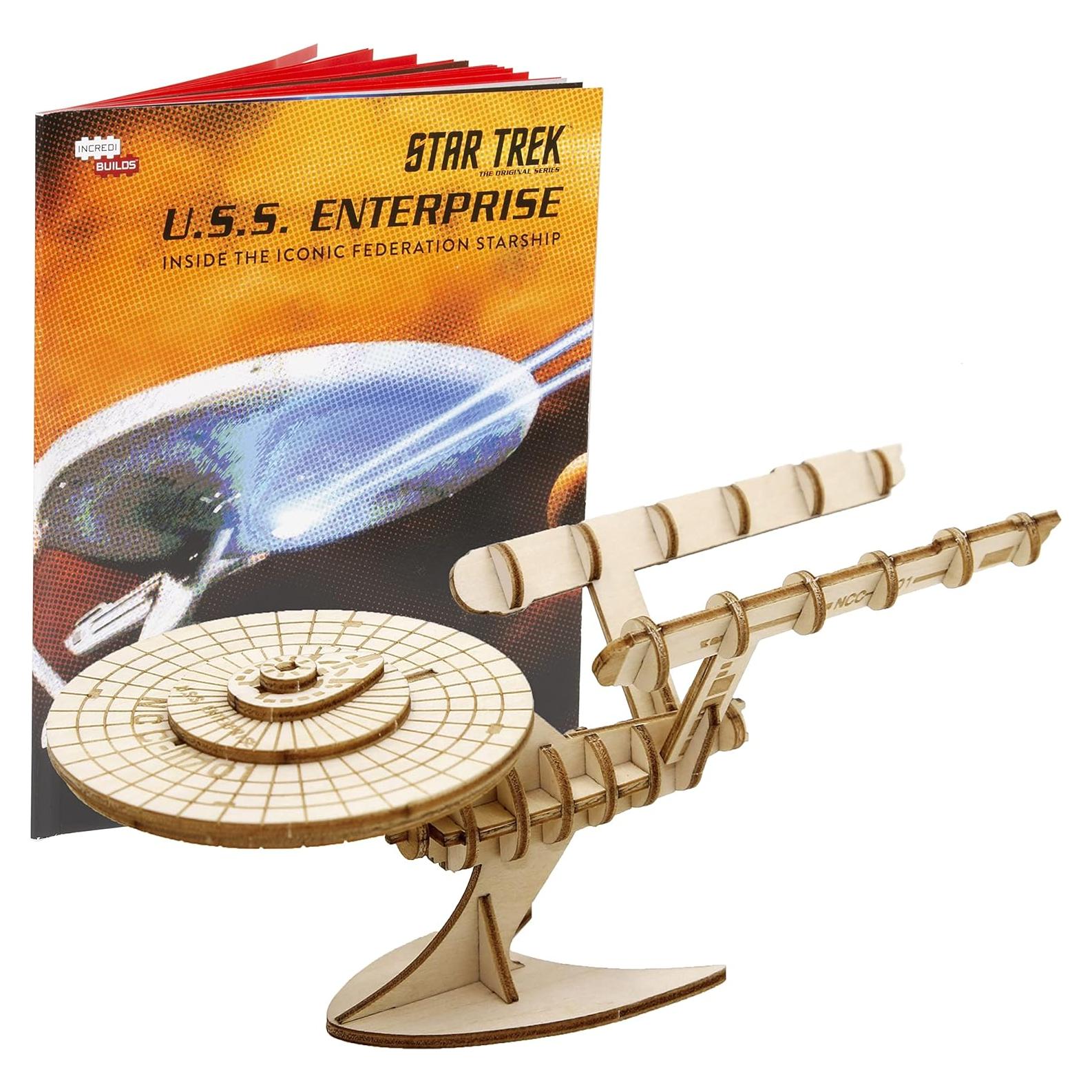 Kit de Rompecabezas 3D U.S.S. Enterprise IncrediBuilds - 38 Pzs