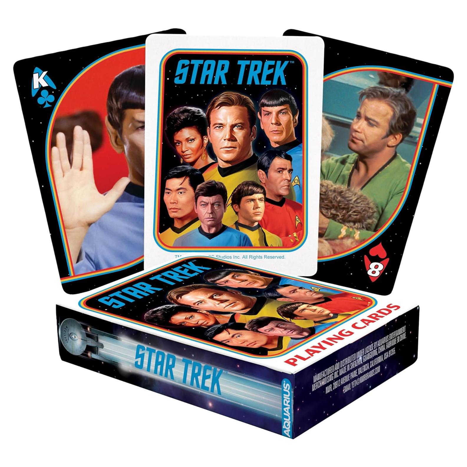 Baraja de Cartas Star Trek Original AQUARIUS - 40.8g