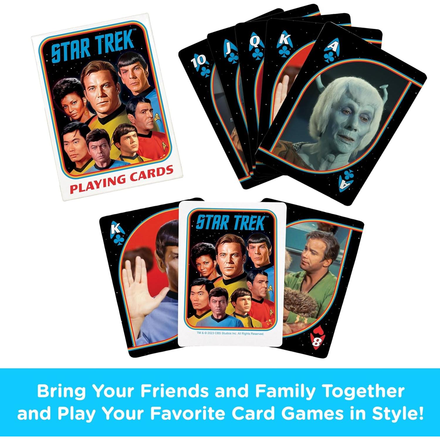 Baraja de Cartas Star Trek Original AQUARIUS - 40.8g