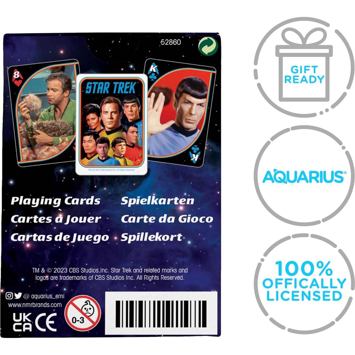 Baraja de Cartas Star Trek Original AQUARIUS - 40.8g