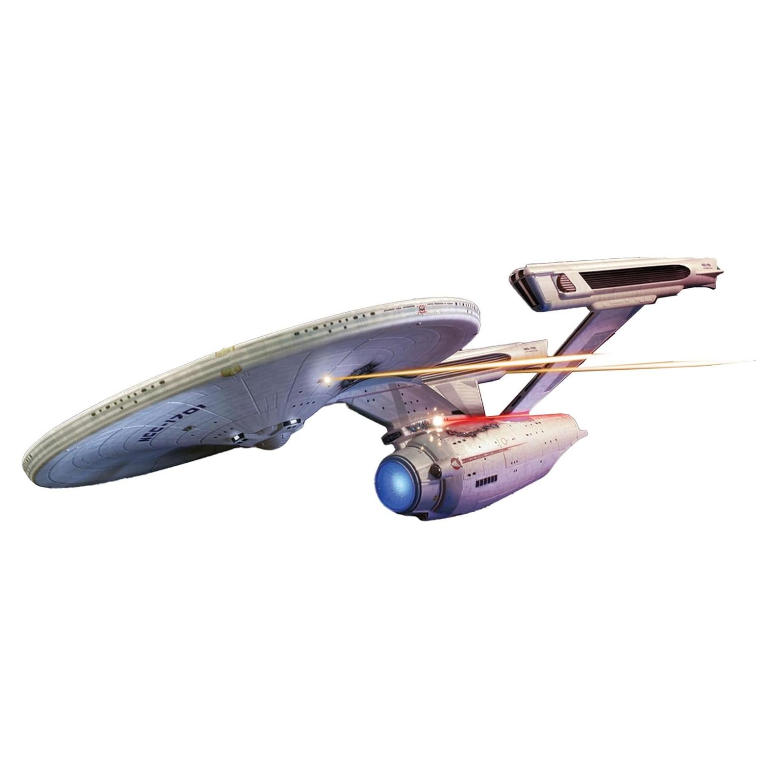 Kit de Modelo Polar Lights Star Trek U.S.S. Enterprise 1:1000