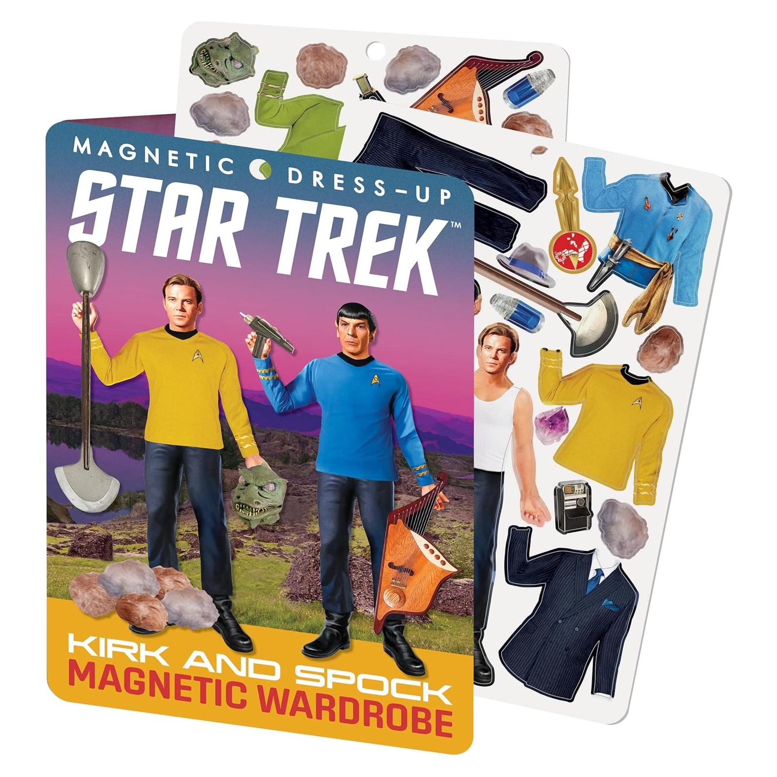 Juego de muñecas magnéticas Star Trek Kirk y Spock - 50 piezas