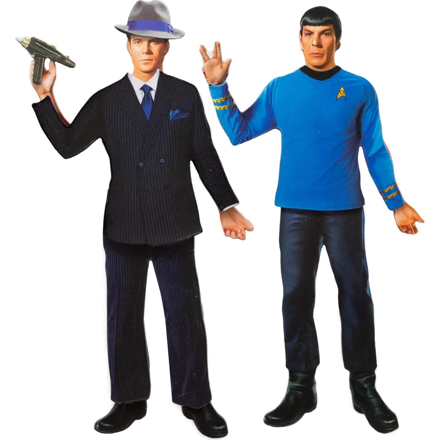 Juego de muñecas magnéticas Star Trek Kirk y Spock - 50 piezas