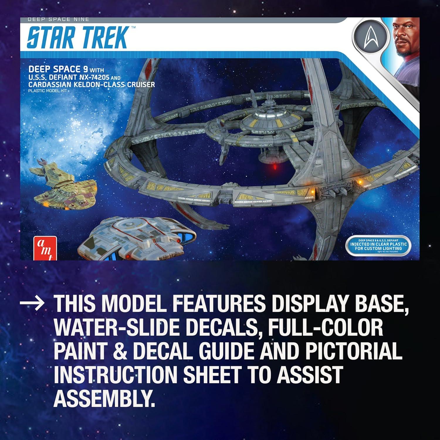 Kit de Modelo a Escala AMT Star Trek Deep Space Nine 36.4x9.5 cm