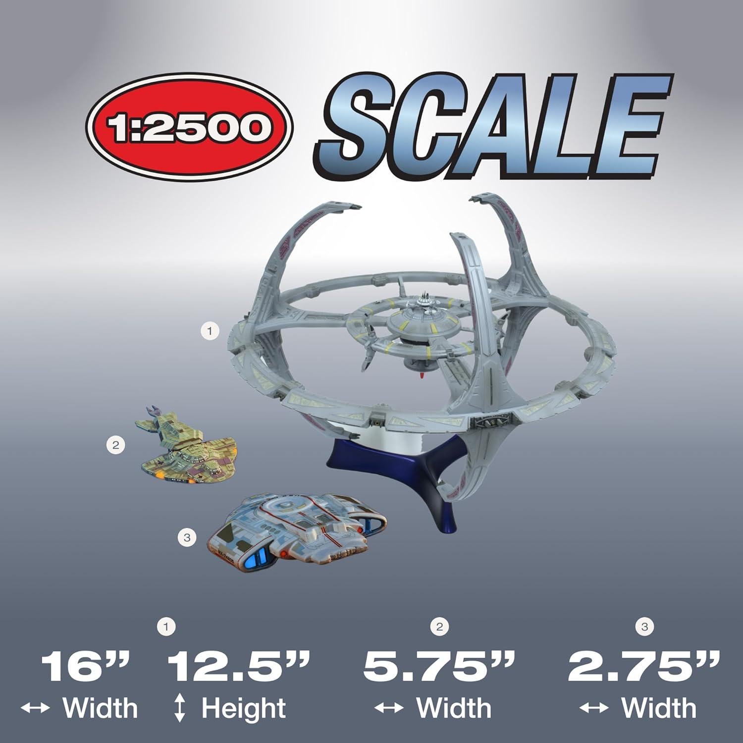 Kit de Modelo a Escala AMT Star Trek Deep Space Nine 36.4x9.5 cm