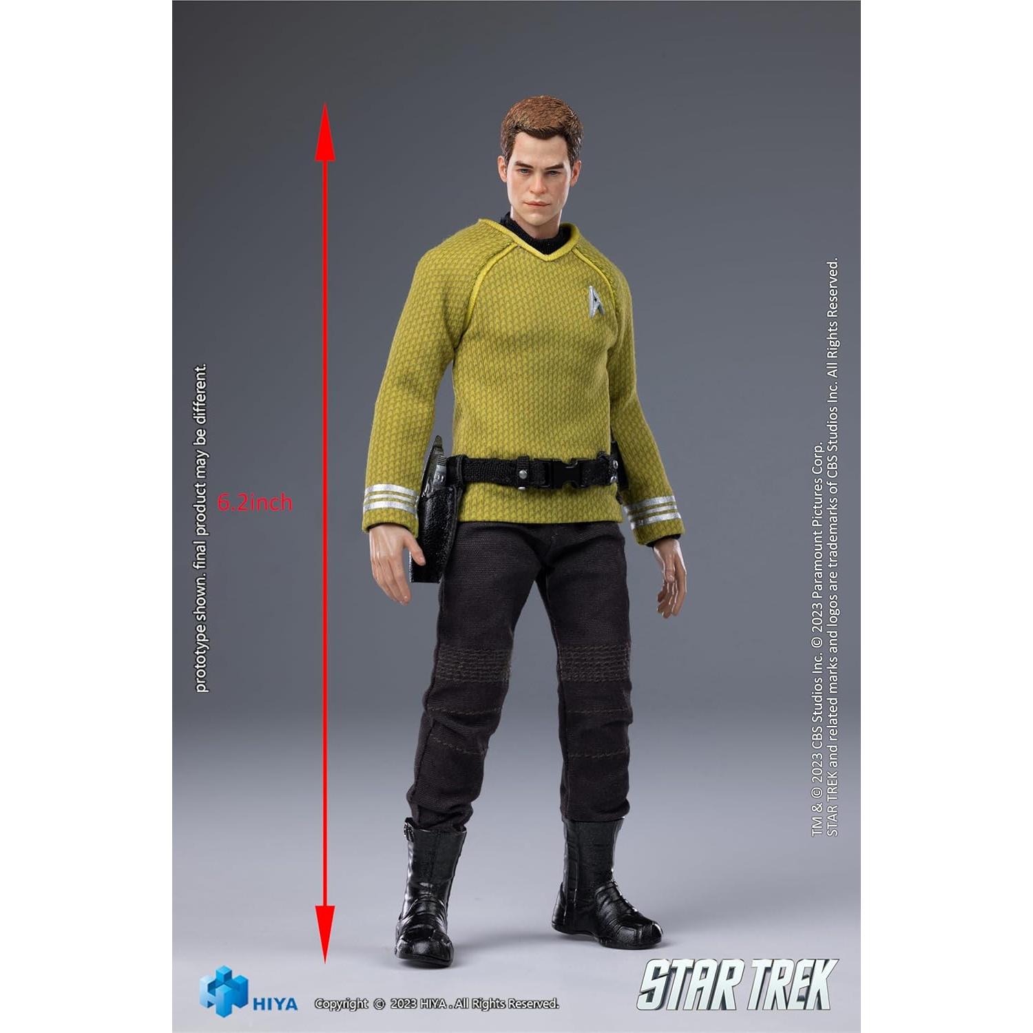 Figura de Acción Hiya Toys Star Trek James T. Kirk 15.7 cm