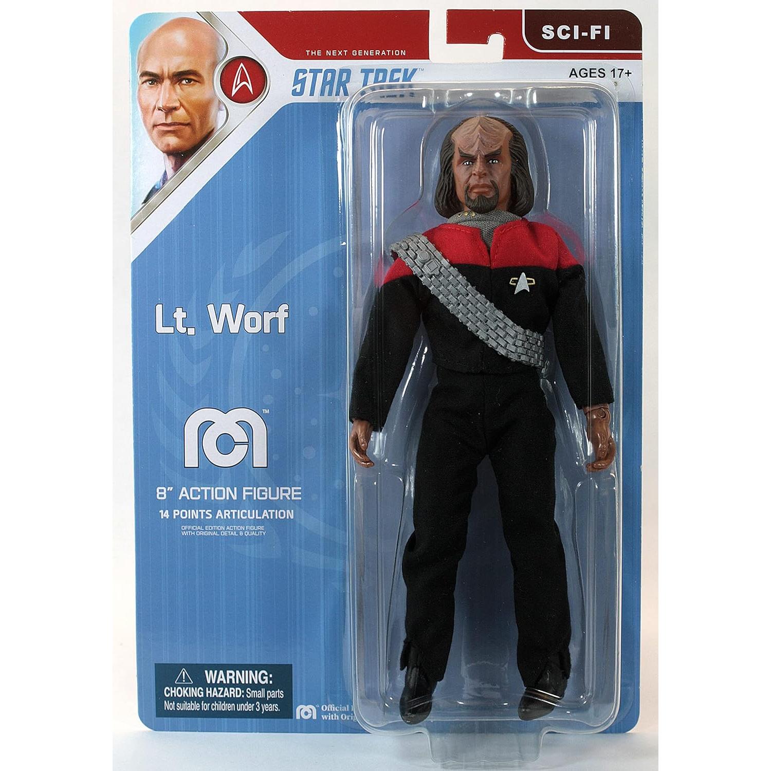 Figura de Acción Lt. Worf 20 cm Mego Star Trek Deep Space Nine