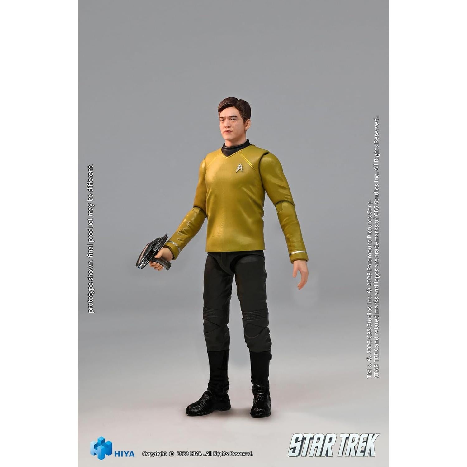 Figura de acción Sulu Hiya Toys Star Trek 1:18 10.5 cm