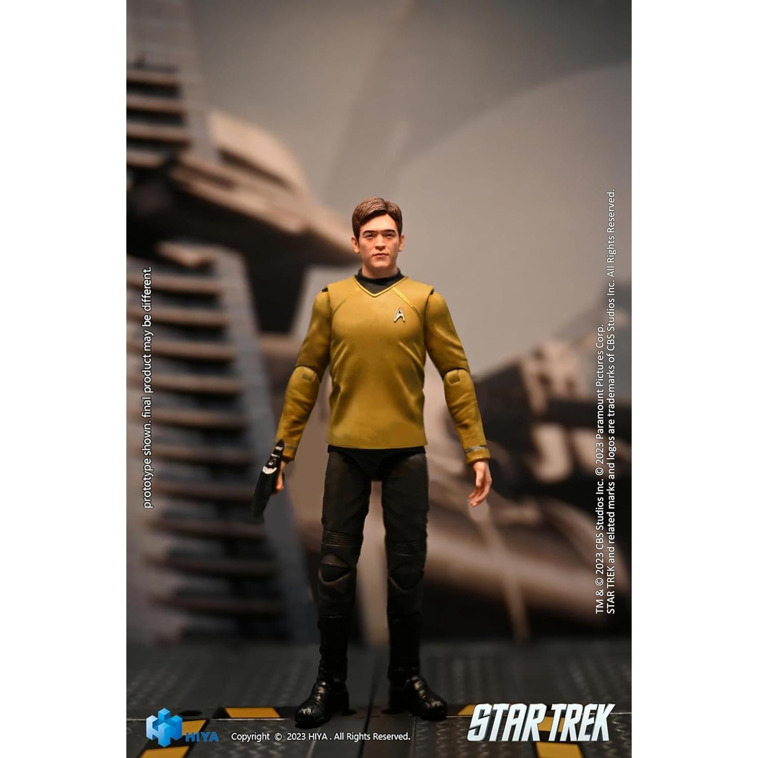 Figura de acción Sulu Hiya Toys Star Trek 1:18 10.5 cm