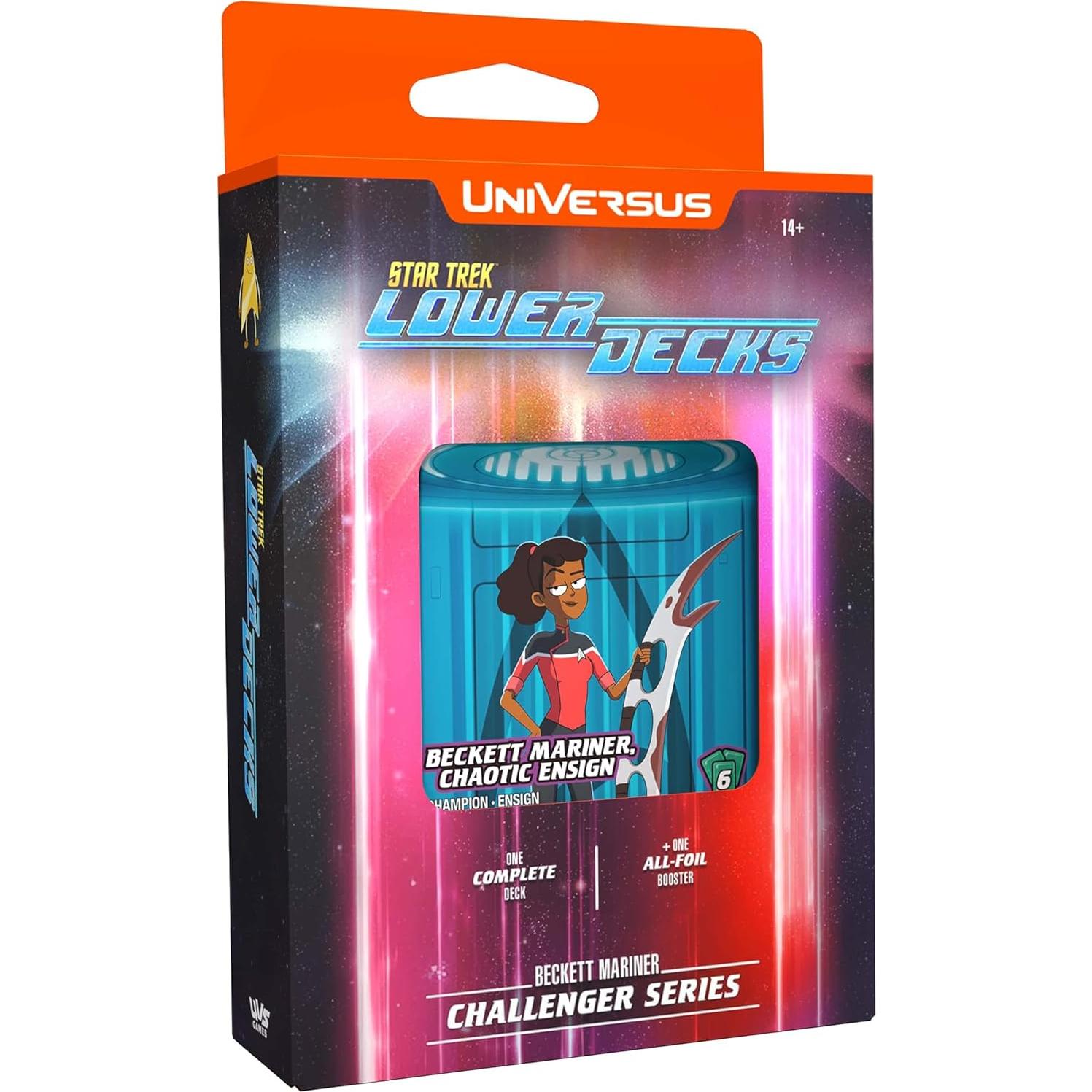 Baraja de Cartas Universus Star Trek Lower Decks Mariner 63 Cartas