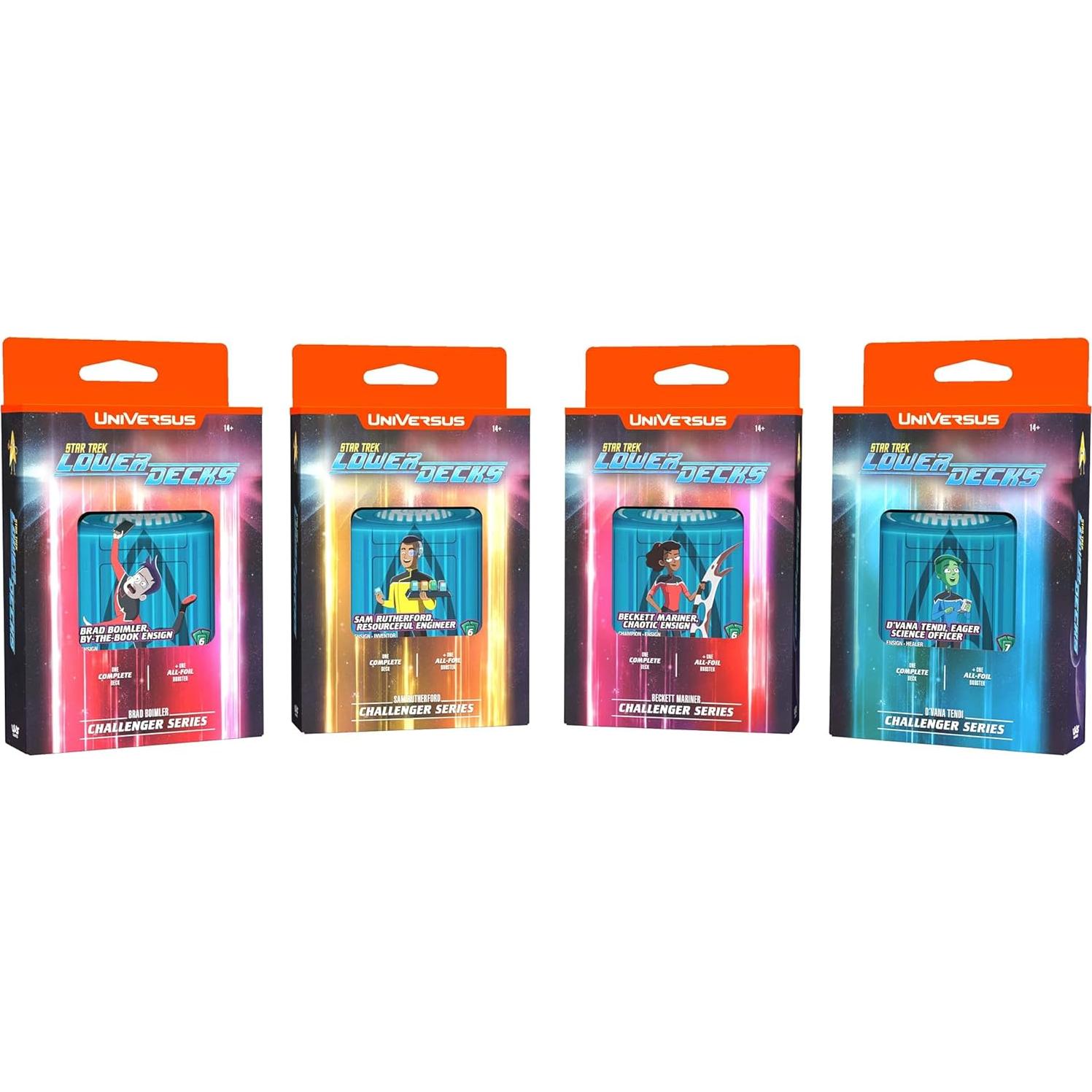 Baraja de Cartas Universus Star Trek Lower Decks Mariner 63 Cartas