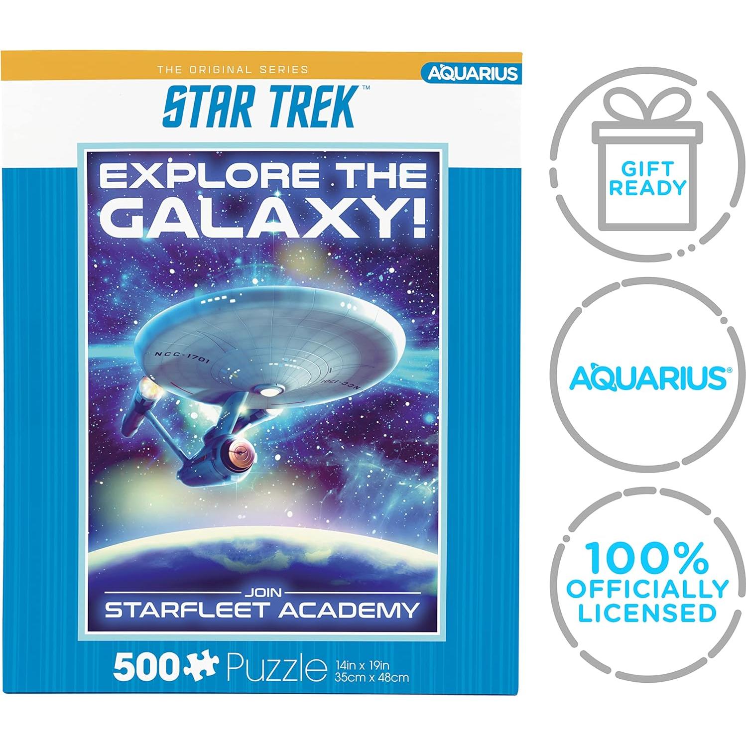 Rompecabezas Star Trek 500 Piezas AQUARIUS 35.5x48.3 cm