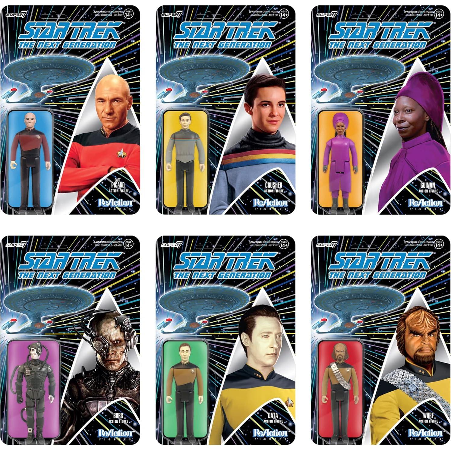 Figura de Acción Super7 Borg Star Trek 9.53 cm Coleccionable