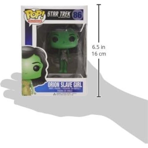 Figura de acción Funko POP Star Trek Chica Esclava Orion 9.5cm