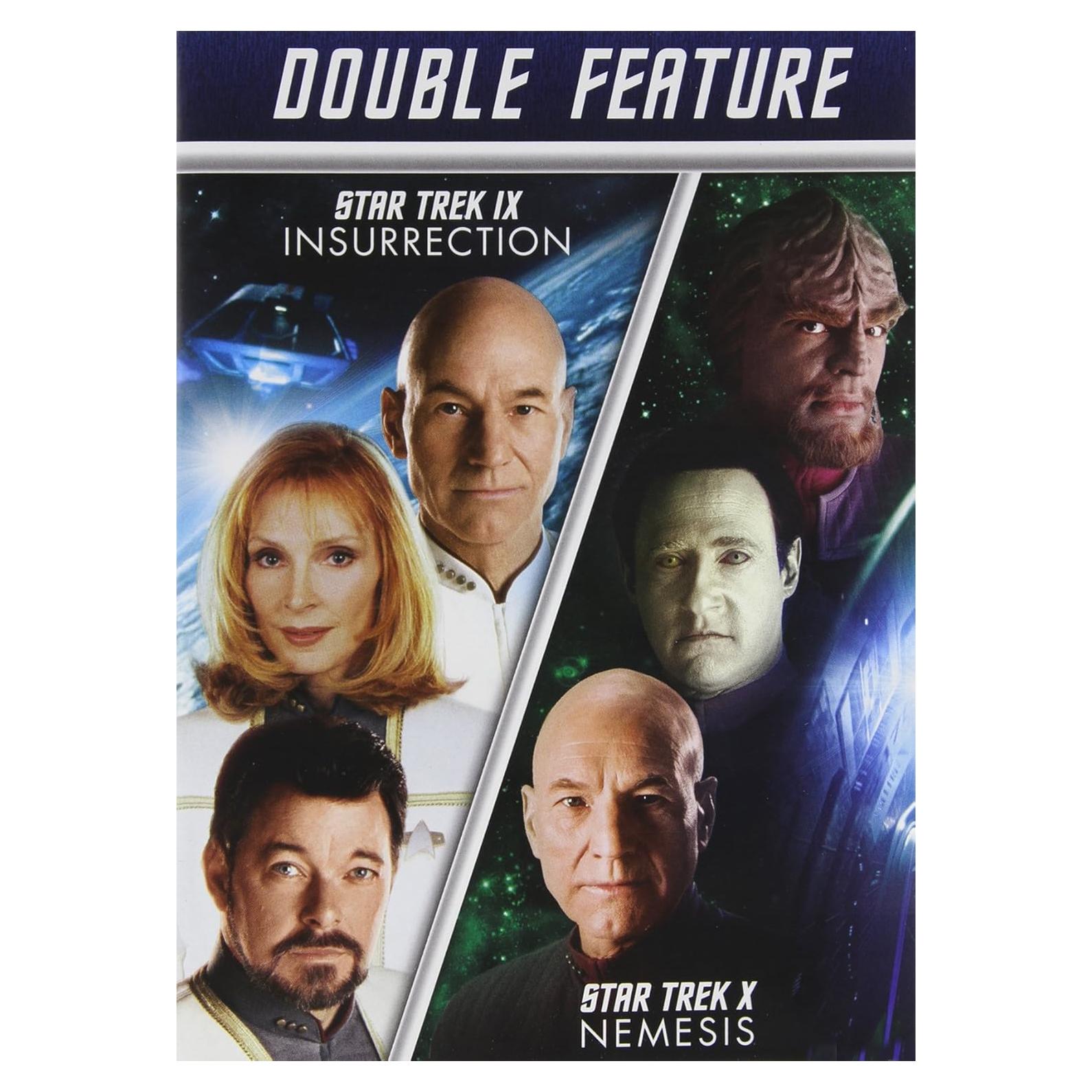 Star Trek IX y X: Insurrección y Nemesis en DVD