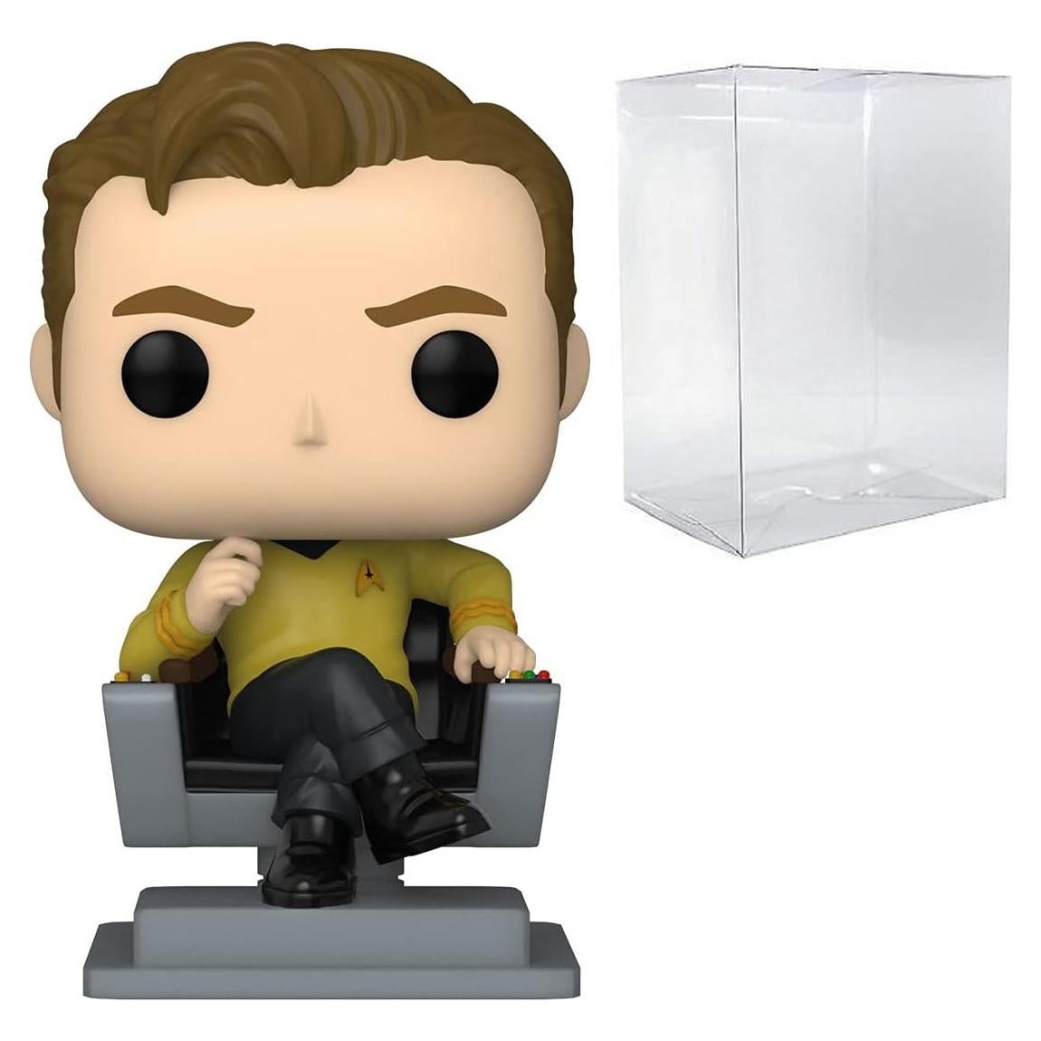Figura de Vinilo Funko POP Capitán Kirk en Silla Star Trek