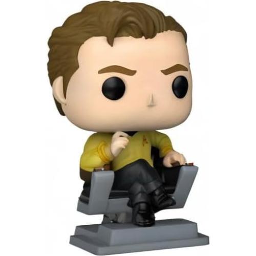 Figura de Vinilo Funko POP Capitán Kirk en Silla Star Trek