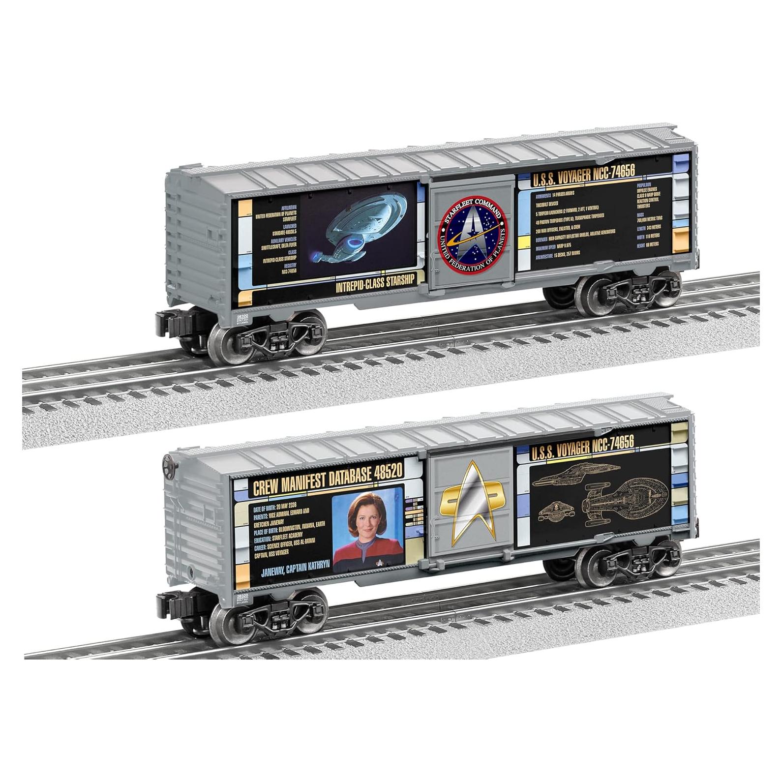 Caja de tren Star Trek Captain Janeway Lionel 0.82 kg