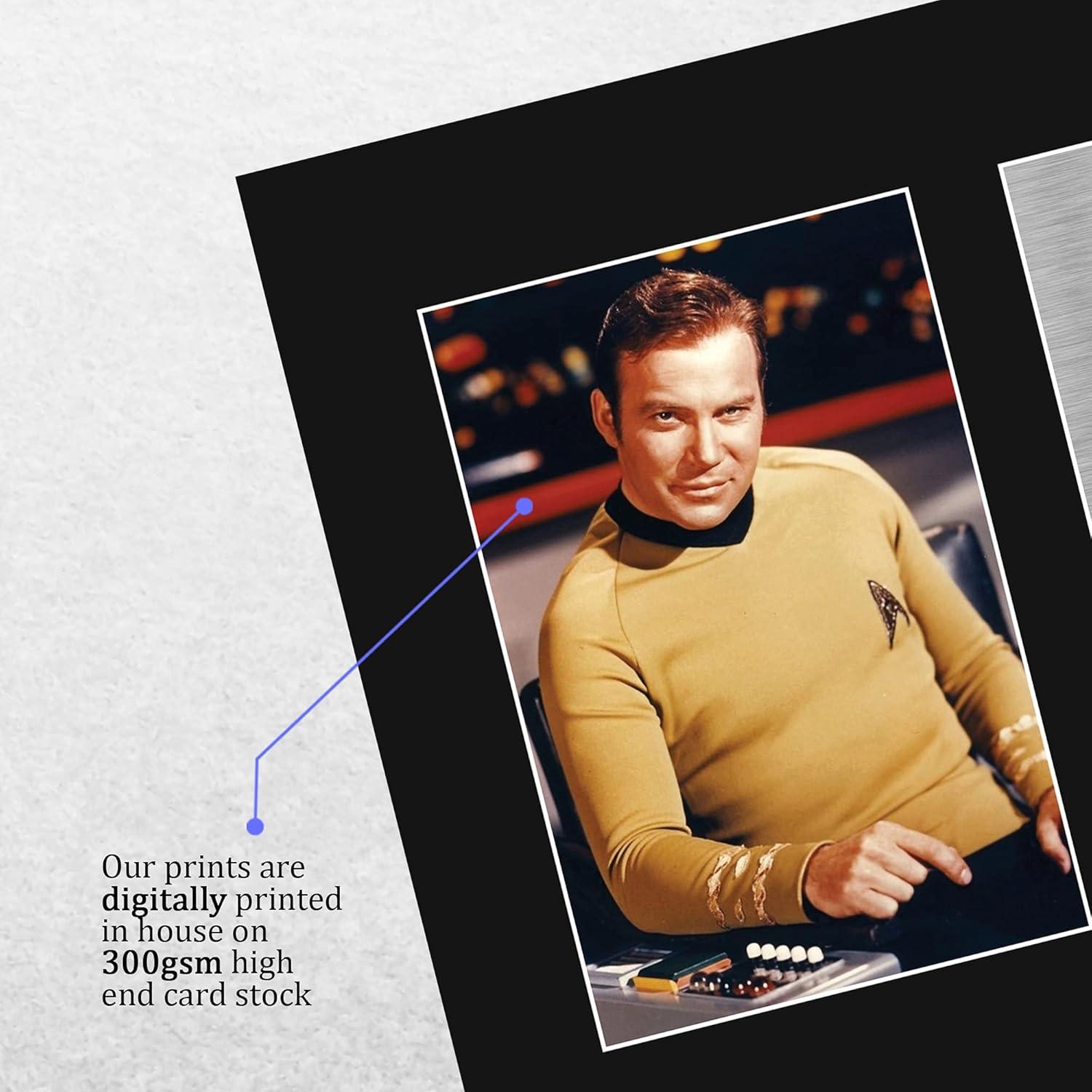 Exhibición sin Marco William Shatner 21.6x27.9 cm HWC Trading