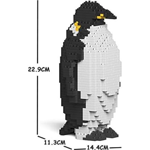 JEKCA Pingüino Emperador 01S | Bloques de Construcción 900 Piezas