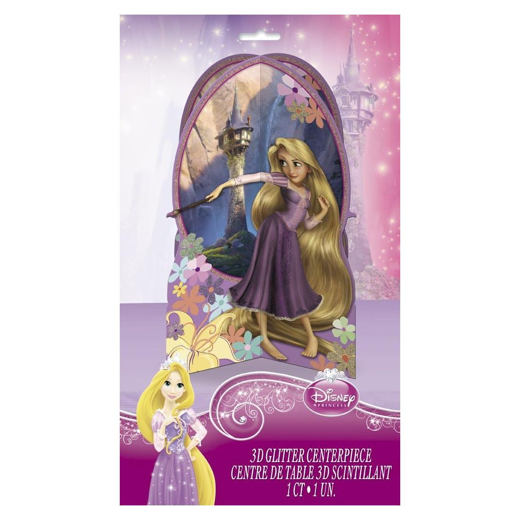 Centro de Mesa 3D Disney Enredados Rapunzel 30.5x19 cm