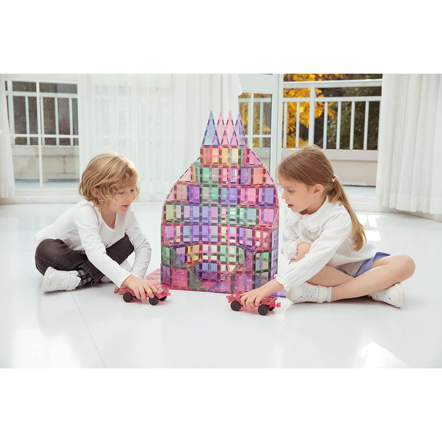 Juego de Azulejos Magnéticos MEGAGONTILES 120 PCS STEM