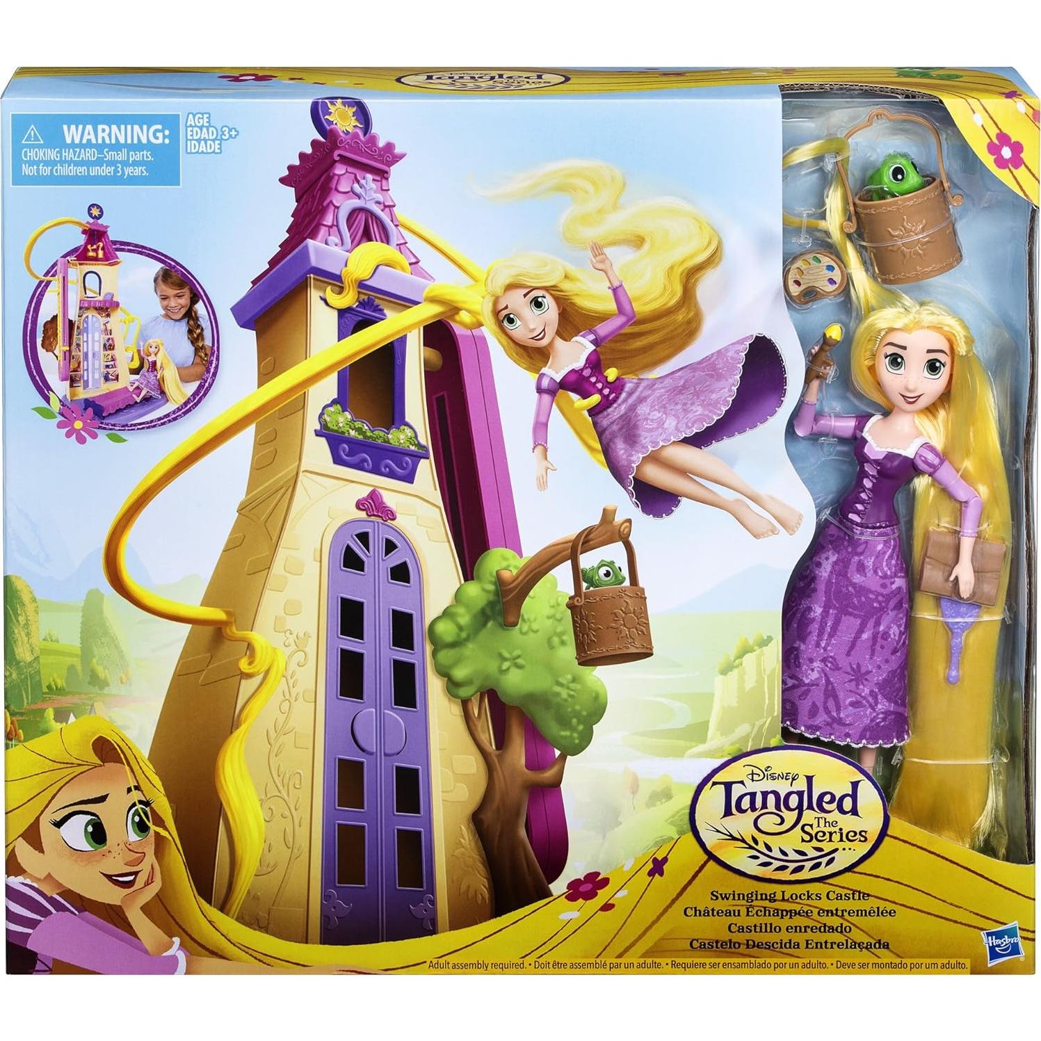 Castillo de Cerraduras Colgantes Disney Rapunzel con Accesorios