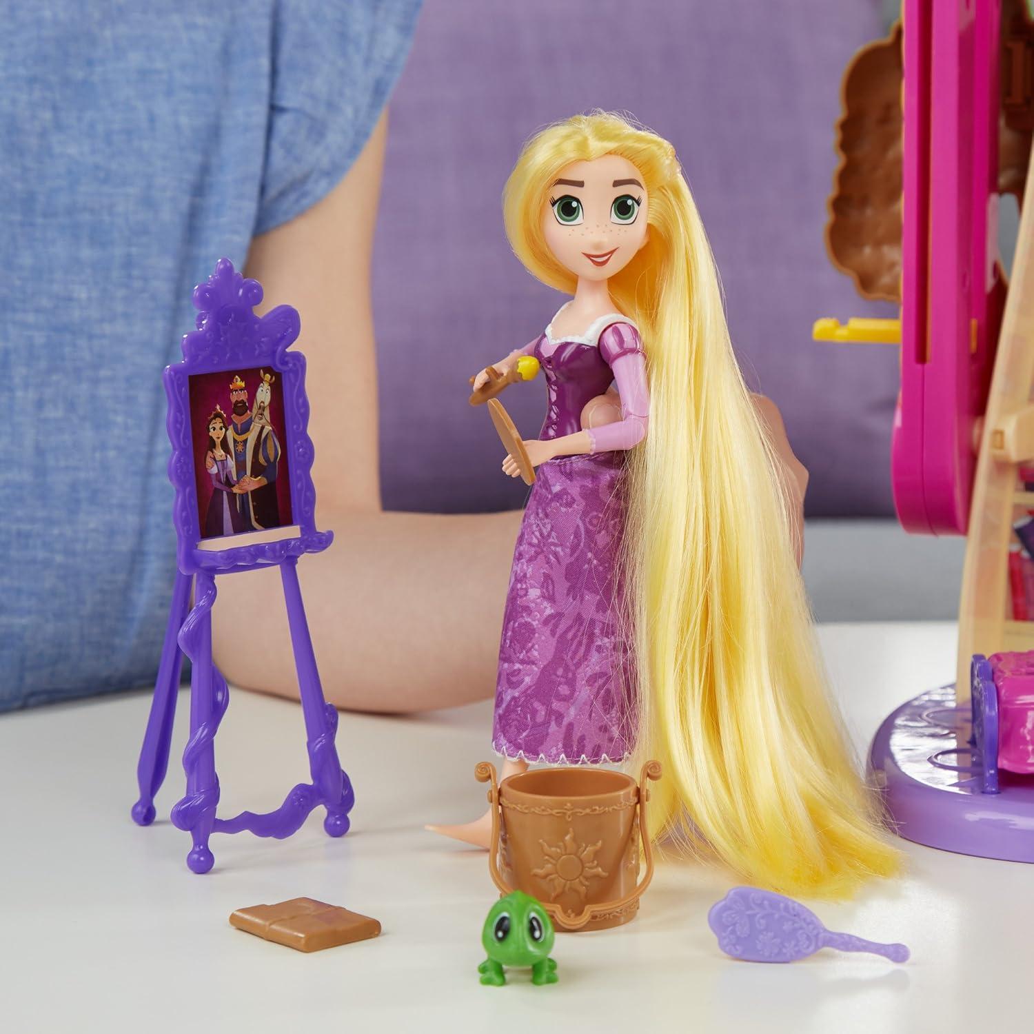 Castillo de Cerraduras Colgantes Disney Rapunzel con Accesorios