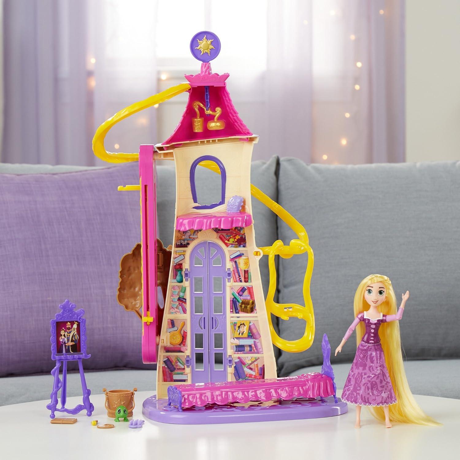 Castillo de Cerraduras Colgantes Disney Rapunzel con Accesorios