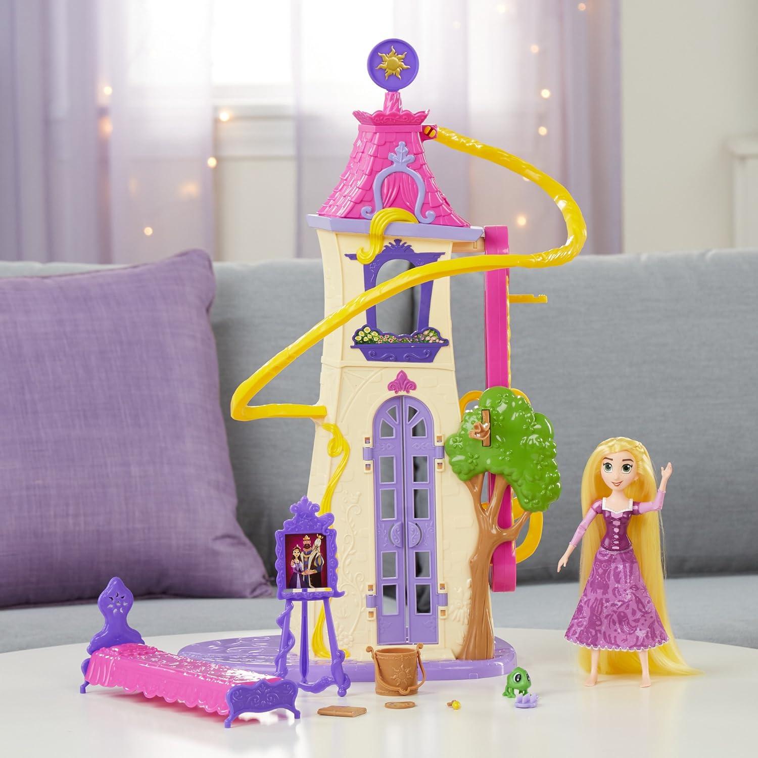 Castillo de Cerraduras Colgantes Disney Rapunzel con Accesorios