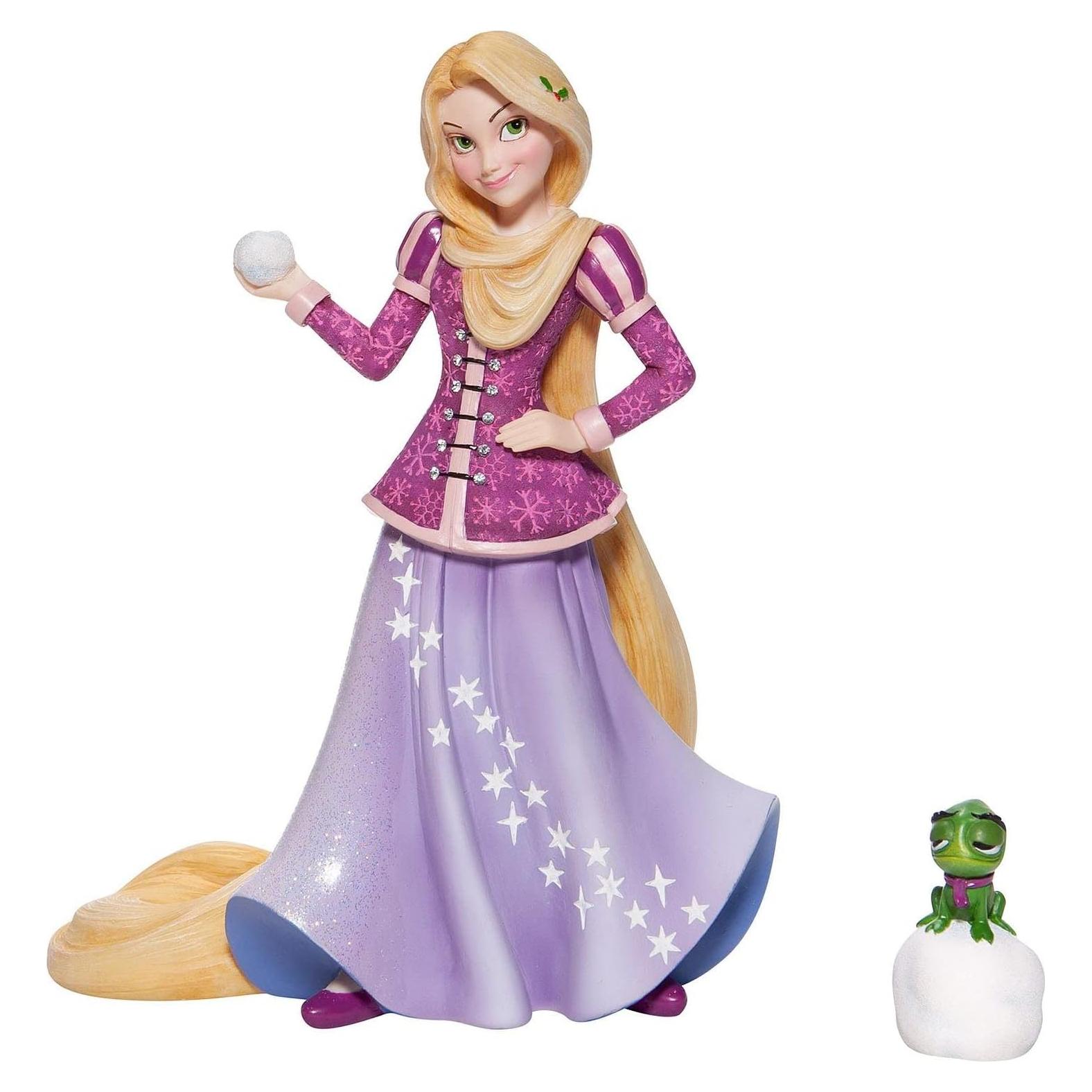 Figurita Rapunzel y Pascal Enesco Disney Showcase 21.1 cm