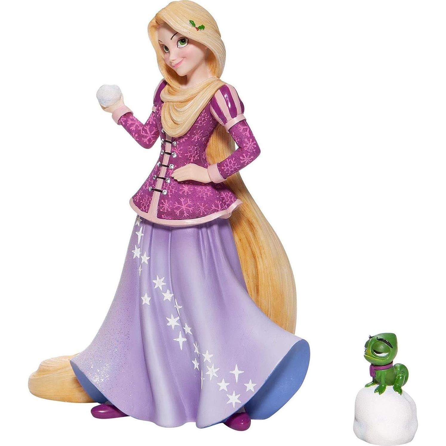 Figurita Rapunzel y Pascal Enesco Disney Showcase 21.1 cm