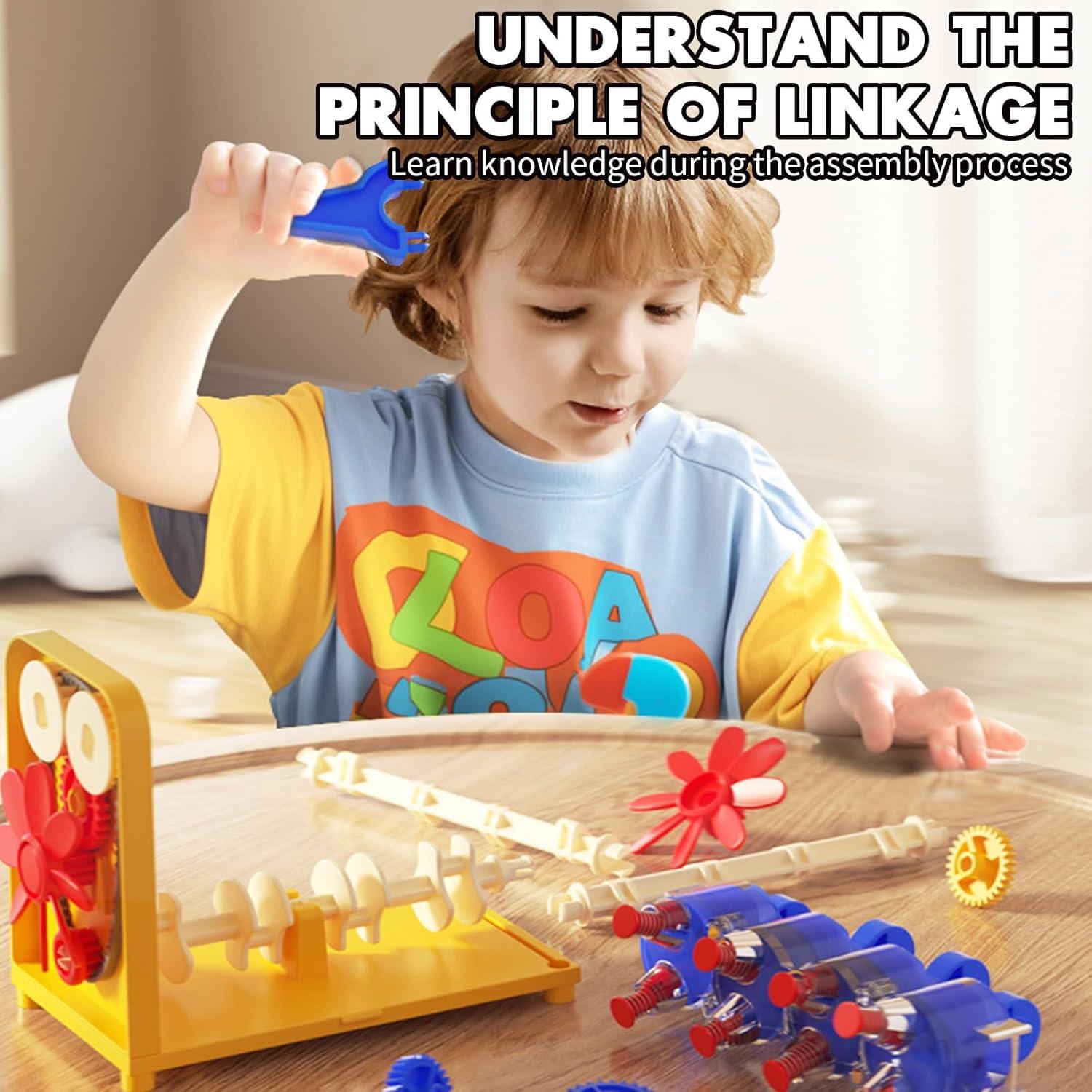 Juguete de Construcción de Motor BBnote Amarillo 3+ Años