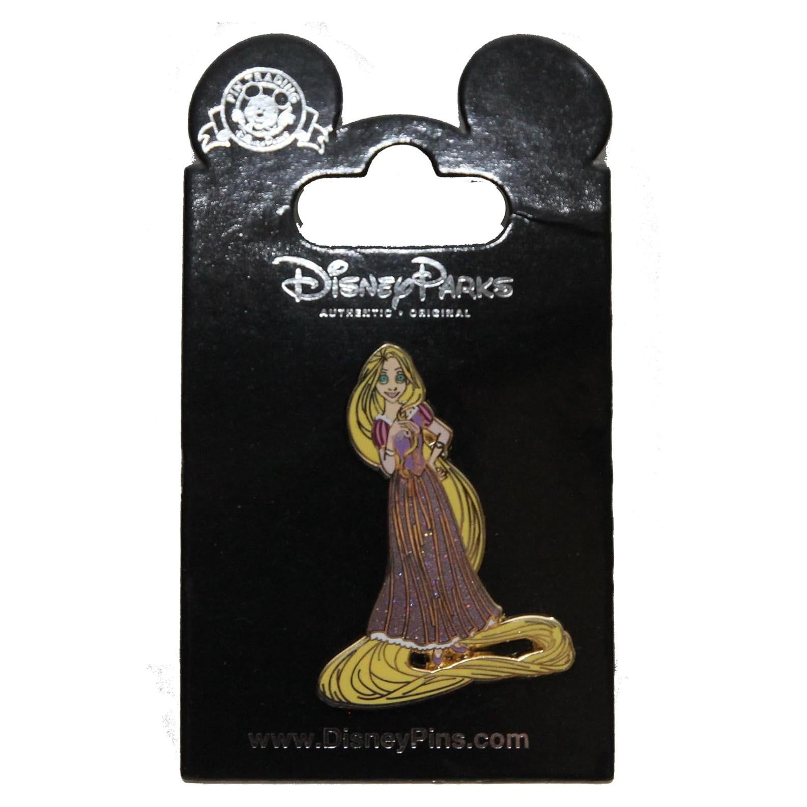 Pin de Rapunzel de Brillo Disney Princess 93357 - 10x7.6 cm