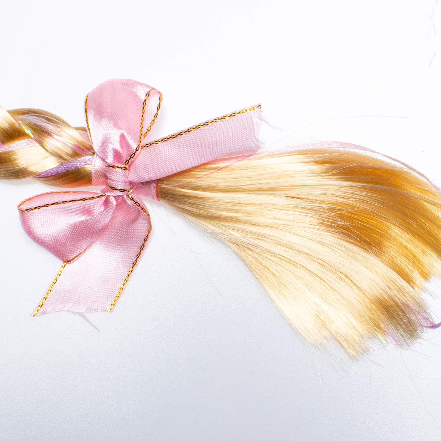 Peluca trenzada de princesa Party Chili 73.66 cm para niñas