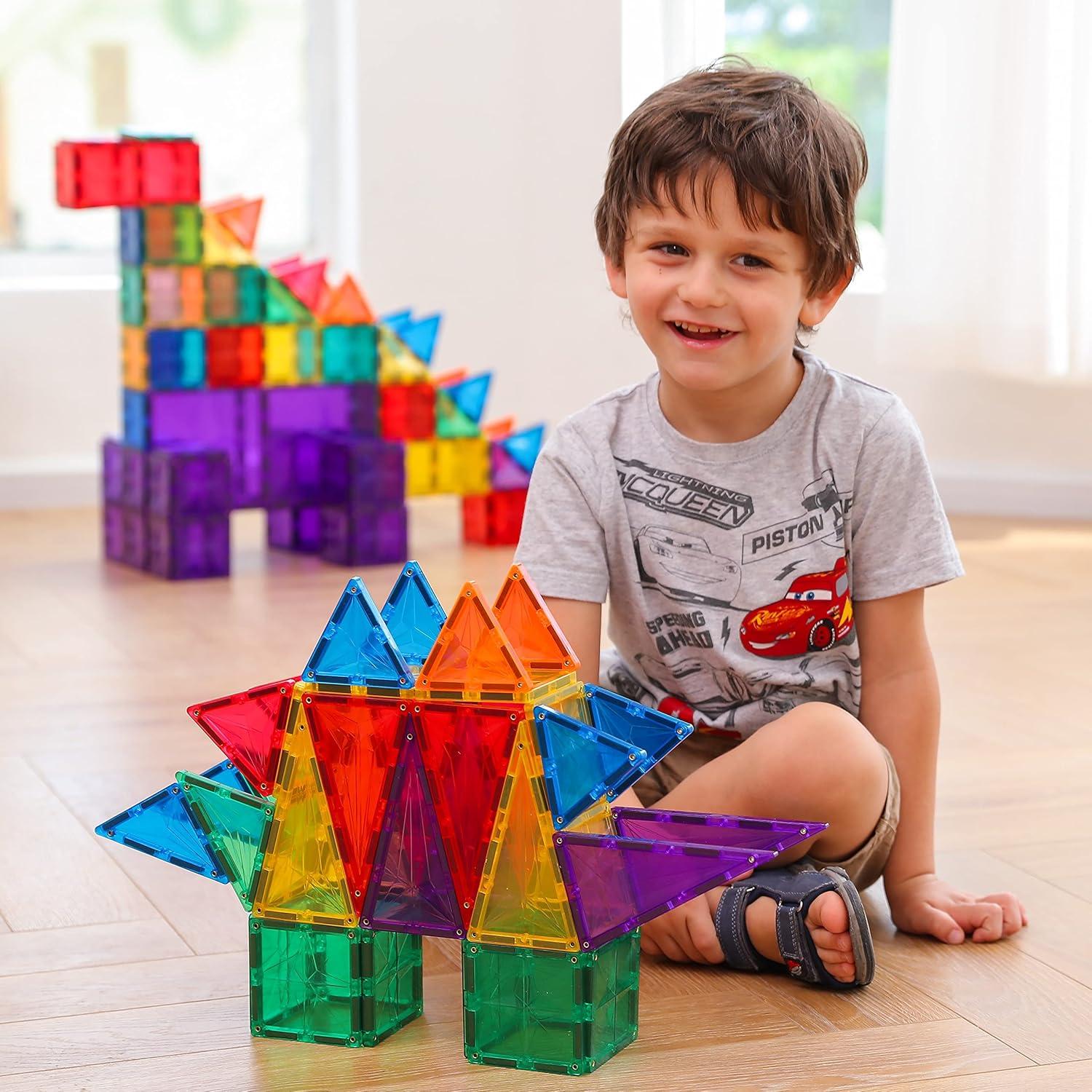 Juego de Azulejos Magnéticos MEGA 110 PCS Educativo STEM