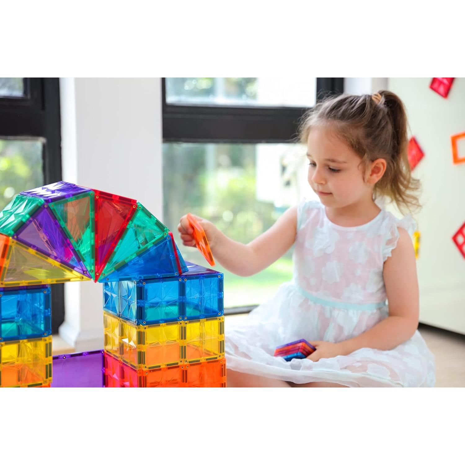 Juego de Azulejos Magnéticos MEGA 110 PCS Educativo STEM