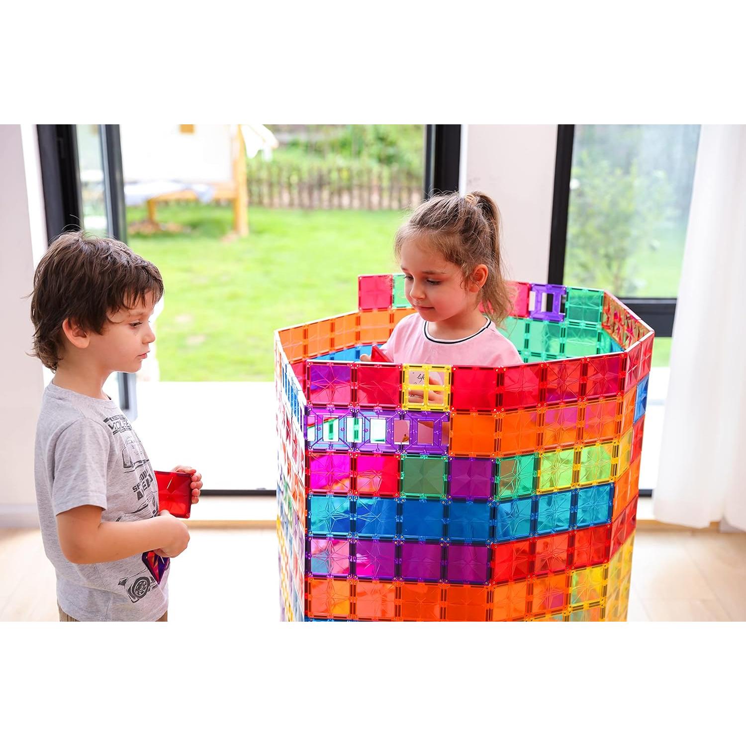 Juego de Azulejos Magnéticos MEGA 110 PCS Educativo STEM