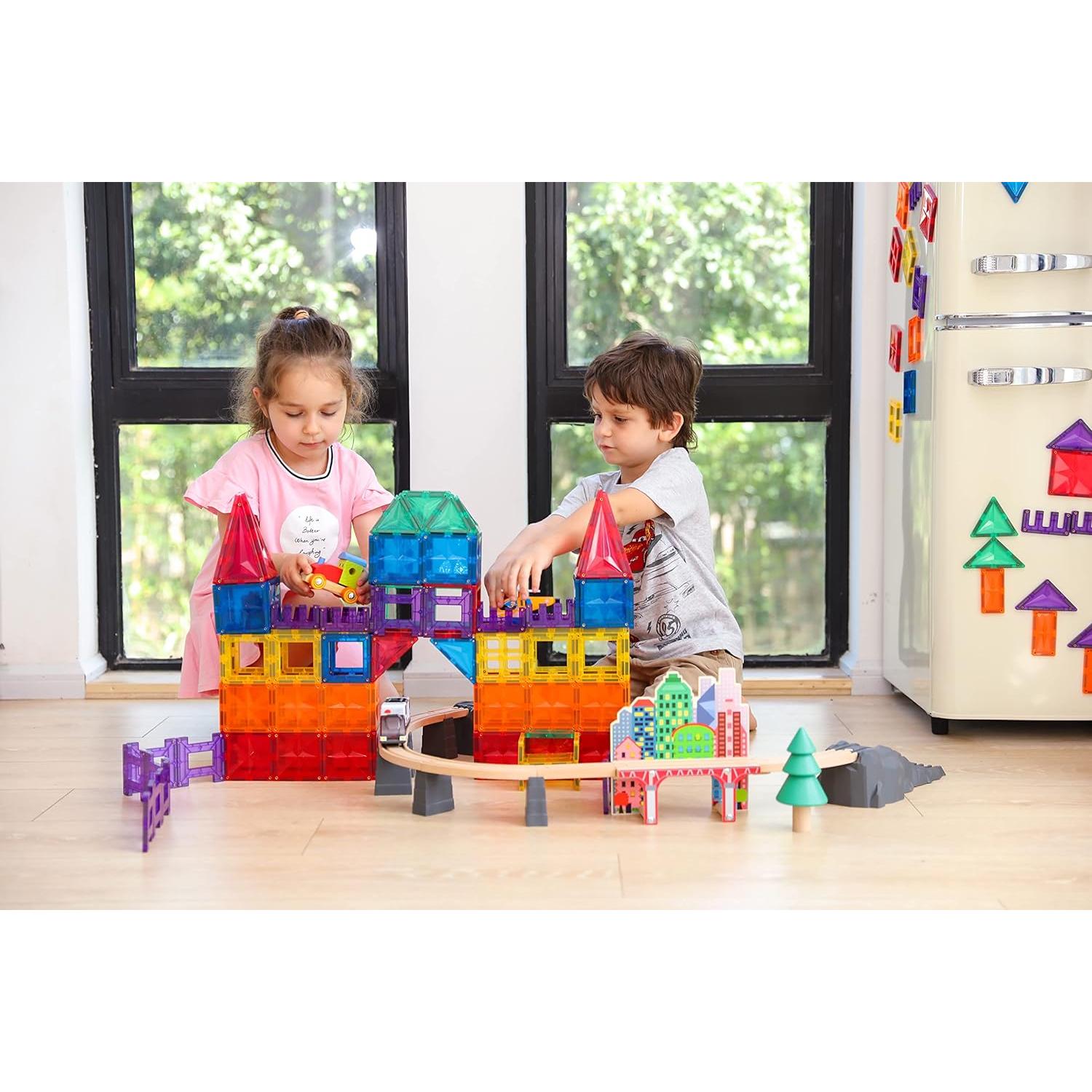 Juego de Azulejos Magnéticos MEGA 110 PCS Educativo STEM