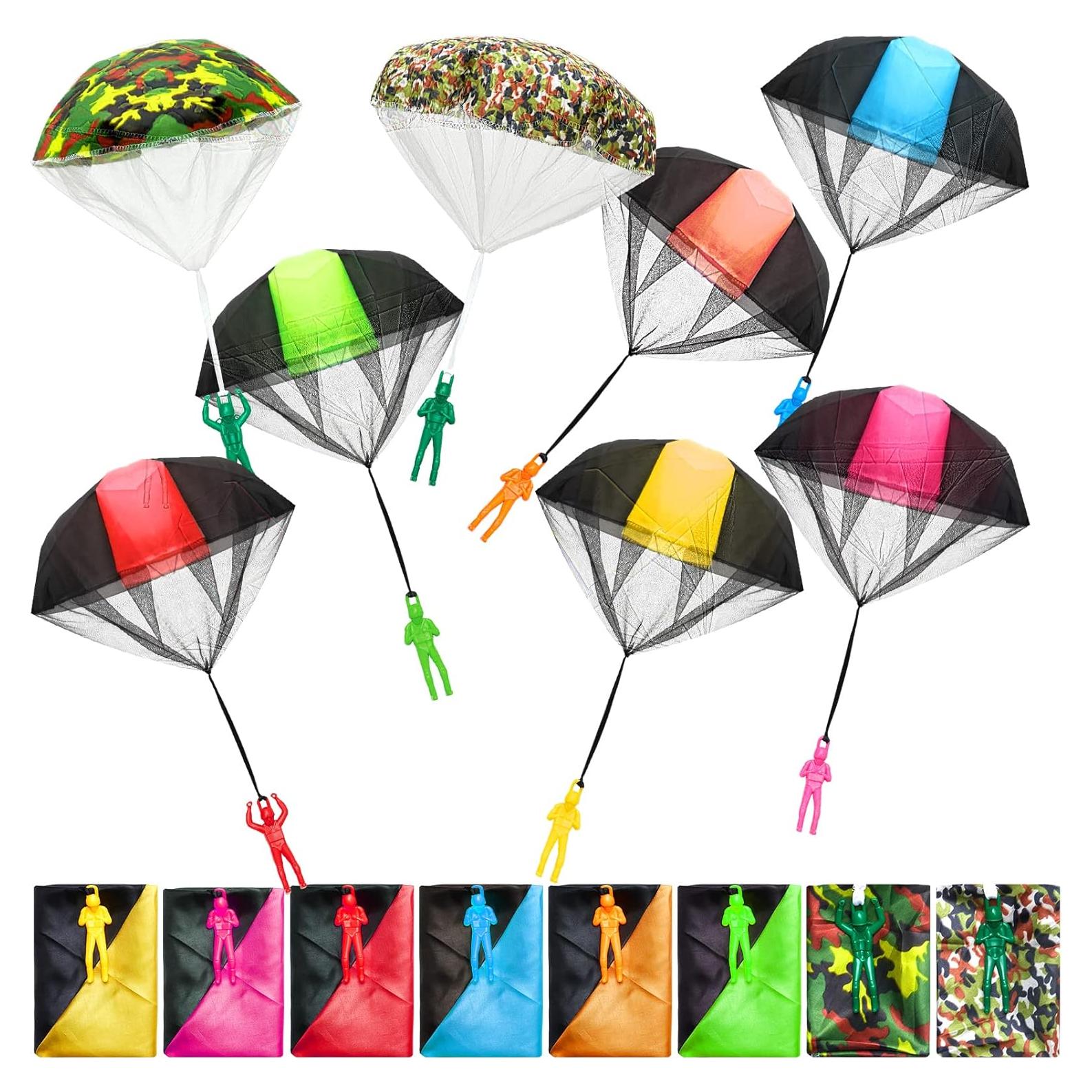 Juguete Paracaídas NANASO - Lanzamiento a Mano, 8 Colores