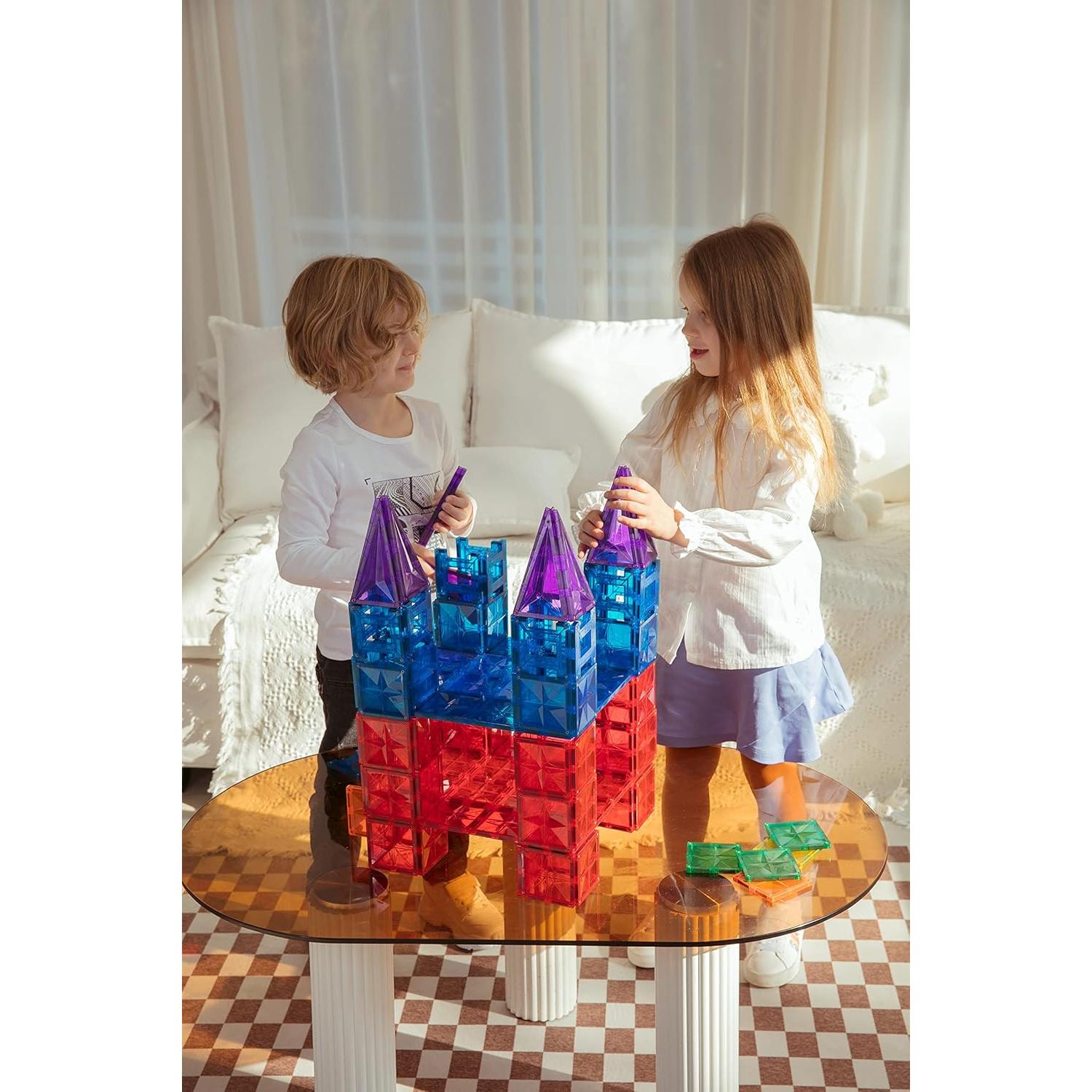 Juego de Azulejos Magnéticos MEGA 162 PCS Educativo STEM