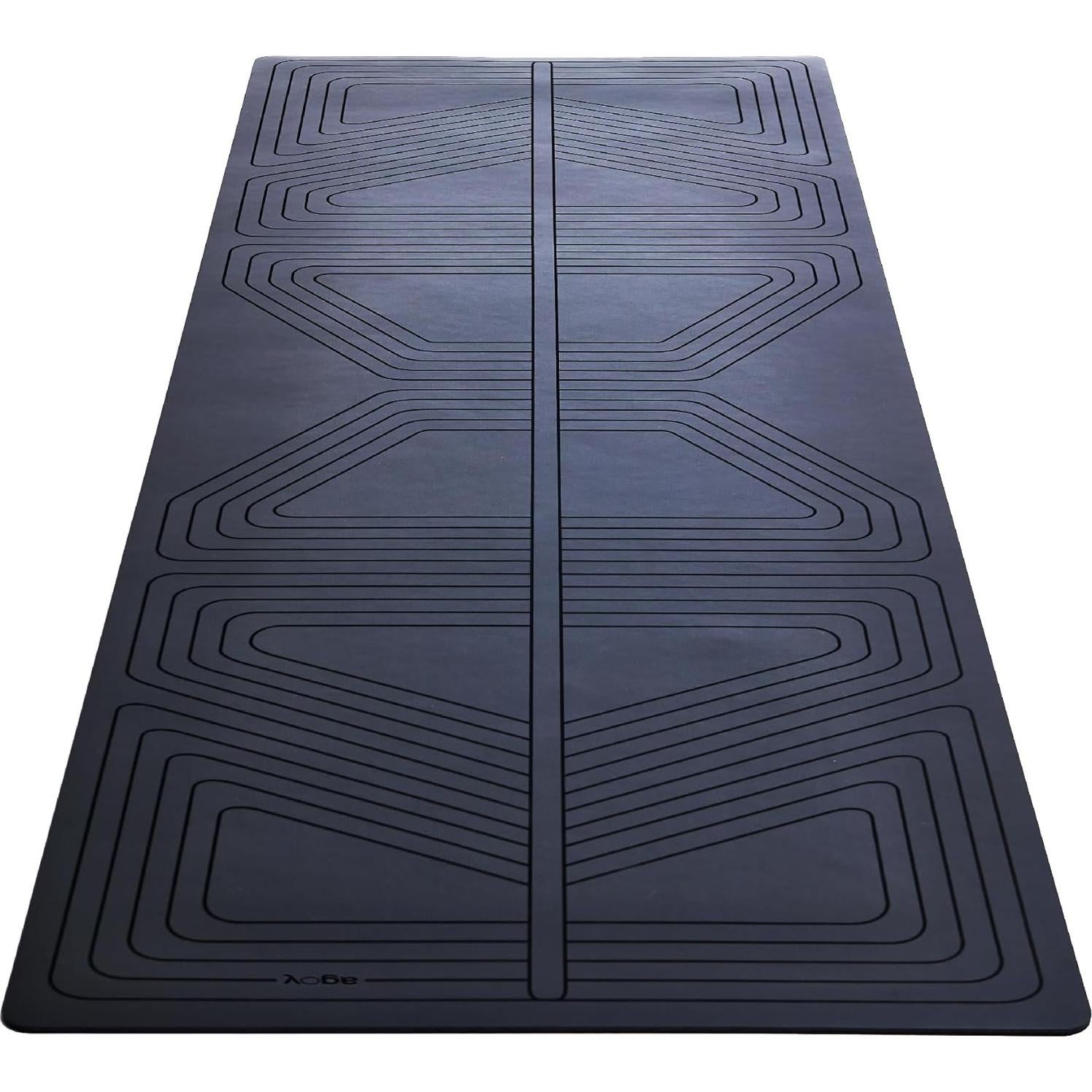 Alfombrilla de Yoga Premium Agoy Pro+ Guerrero 183x61cm Antideslizante