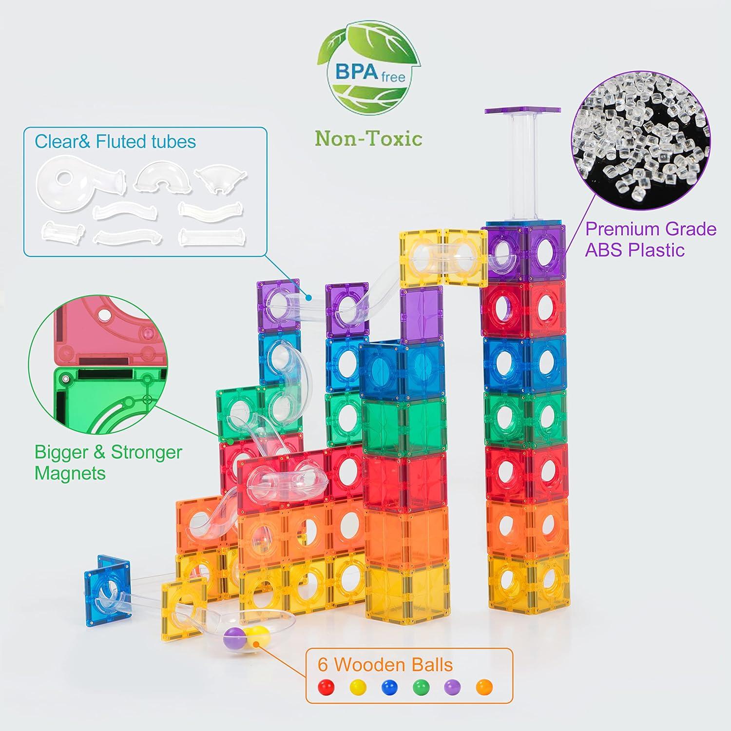Juego de Azulejos Magnéticos MEGA 120 PCS Educativo STEM