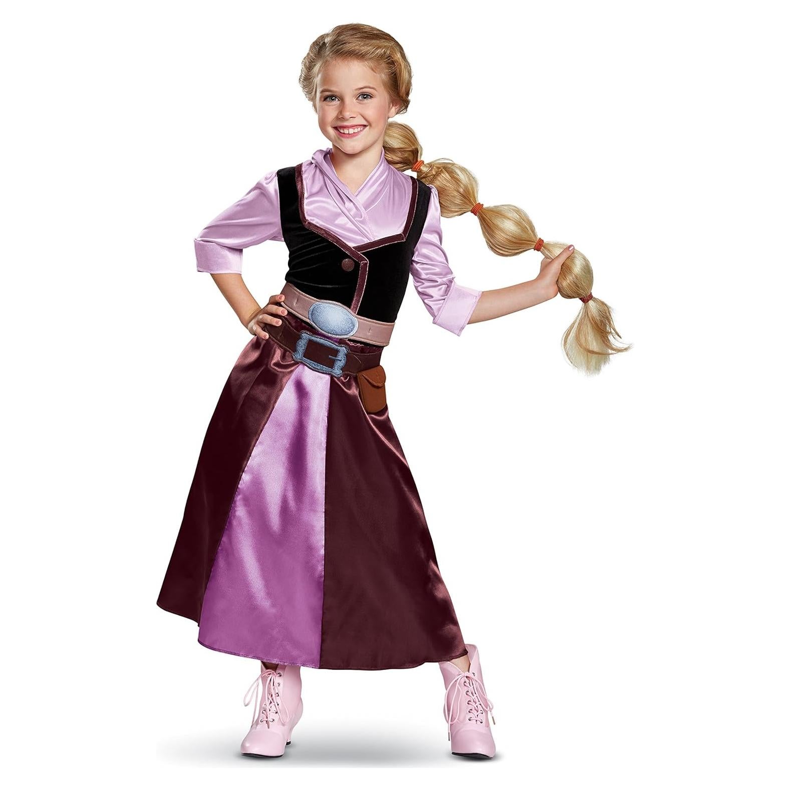 Disfraz de Rapunzel Disney Enredados para Niñas 4-6 Años