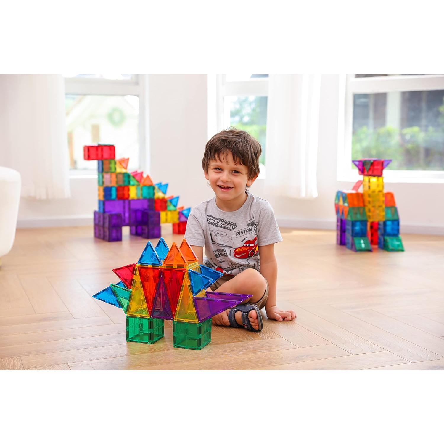 Juego de Azulejos Magnéticos MEGAGONTILES 66 Piezas