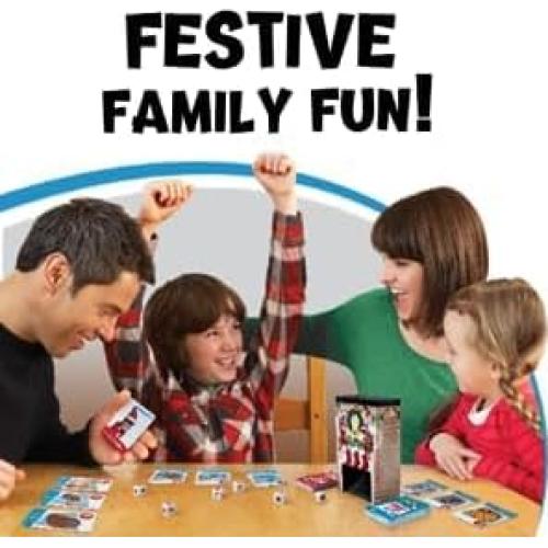 Juego de cartas navideño Elfo en el estante - 52 cartas