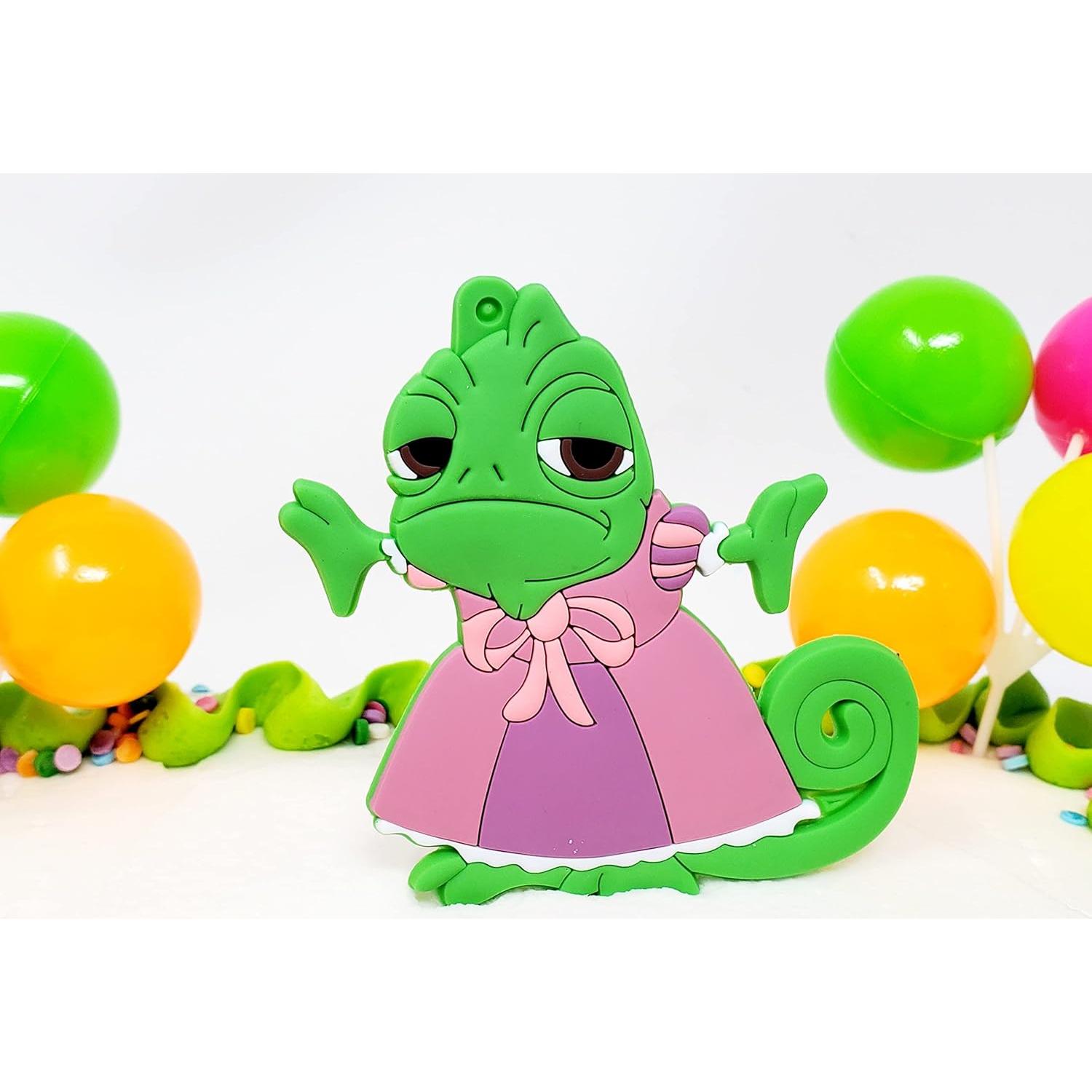 Tortero de Cumpleaños Temático Rapunzel 7 Piezas