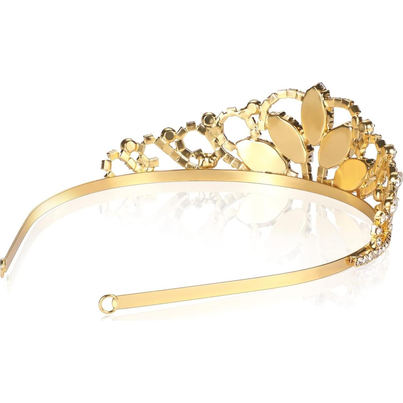 Tiara de Rapunzel Vinjewelry para Niñas y Adultos 5.08 cm